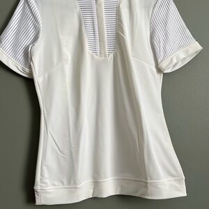 Samshield white short sleeve riding shirt never worn